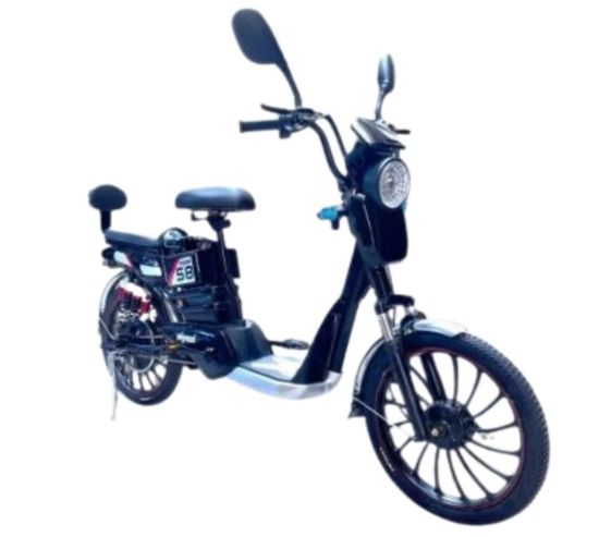 صورة دراجة كهربائية الأقتصادية نيازي بدون سلة وكفرات مقاس 20